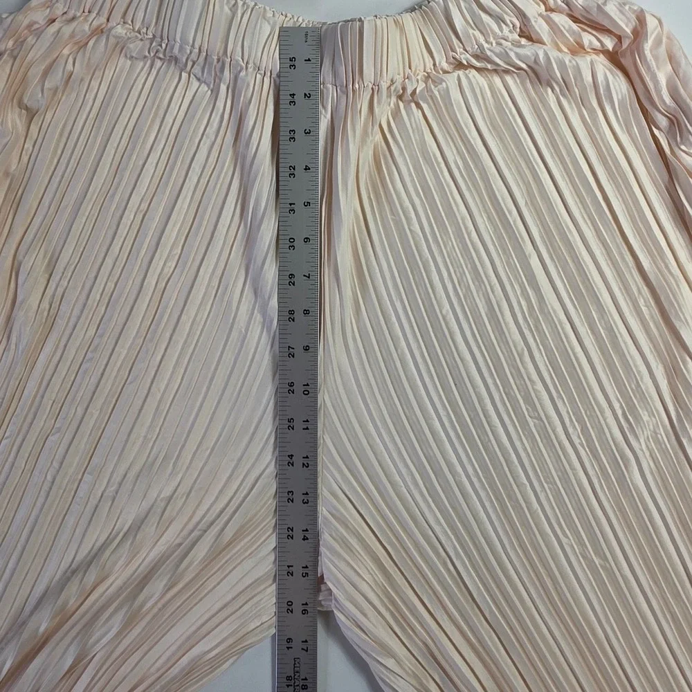 Commense Womens XL Oversized Leisure Pleat Pockets Wide Leg High Waisted Pants - Picture 7 of 12